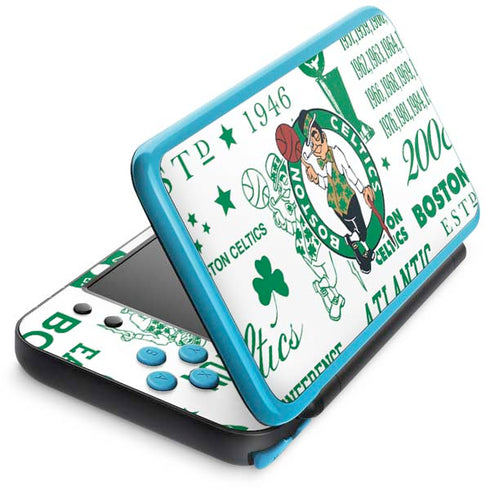NBA Boston Celtics Historic Blast Nintendo 2DS XL (2017) Skin